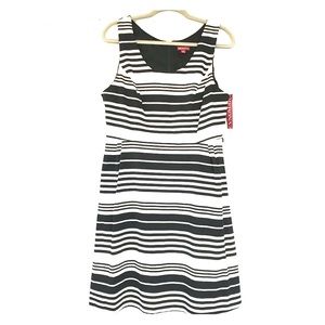 Striped A-Line Dress